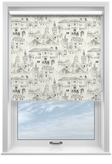 Voyage, Parchment - Twist&Fit Roller Blind